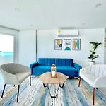 Apartamento con vista en el laguito frente a la playa