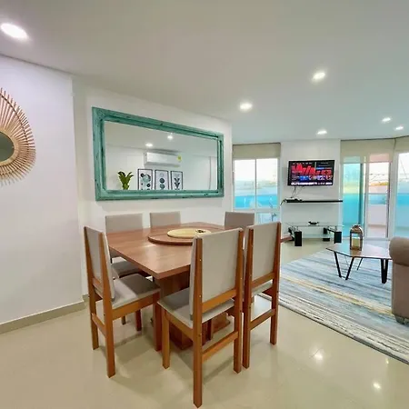 Apartamento Con Vista En El Laguito Frente A La Playa Apartamento Cartagena